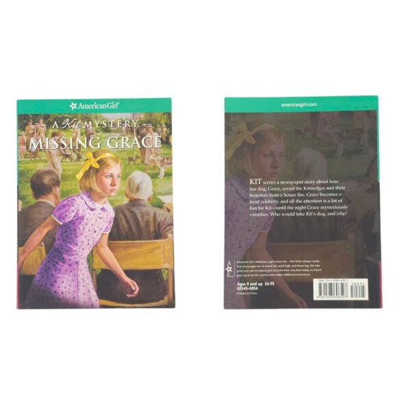 American Girl A Kit Mystery Paperback Book Lot Of 4 Buckey Ernst Jones - Picture 4 of 8